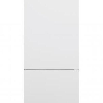 Baltos spalvos 200cm aukščio šaldytuvas su šaldikliu apačioje Candy CCE3T620FW