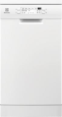45 cm pločio baltos spalvos indaplovė Electrolux ESA22100SW