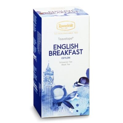 Teavelope® juodoji arbata English Breakfast 25 vnt.