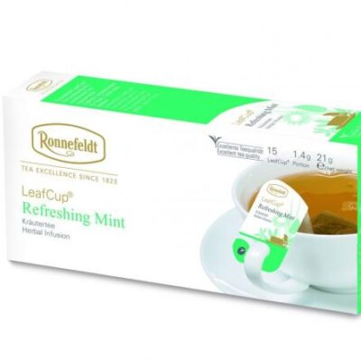 LeafCup® Žolelių arbata Refreshing Mint 15 vnt.