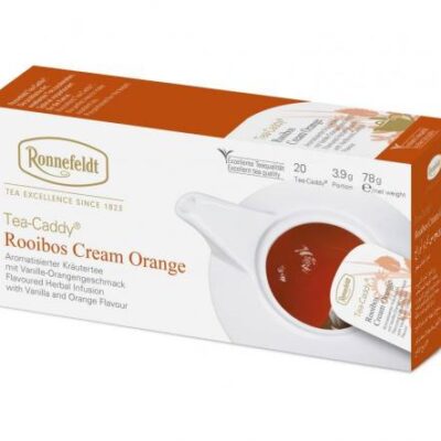 LeafCup® žolelių arbata Rooibos Cream Orange 15 vnt.