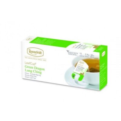 LeafCup® žalioji arbata Green Dragon Lung Ching 15 vnt.
