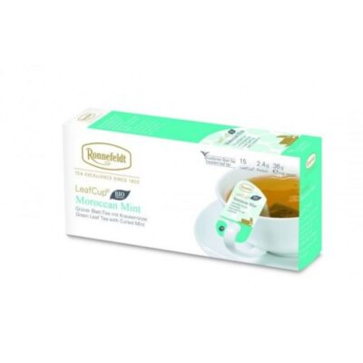 LeafCup® žalioji arbata Maroccan Mint 15 vnt.